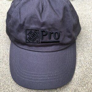 THE HOME DEPOT PRO Baseball Hat Men's One Size Grey Adjustable Cap